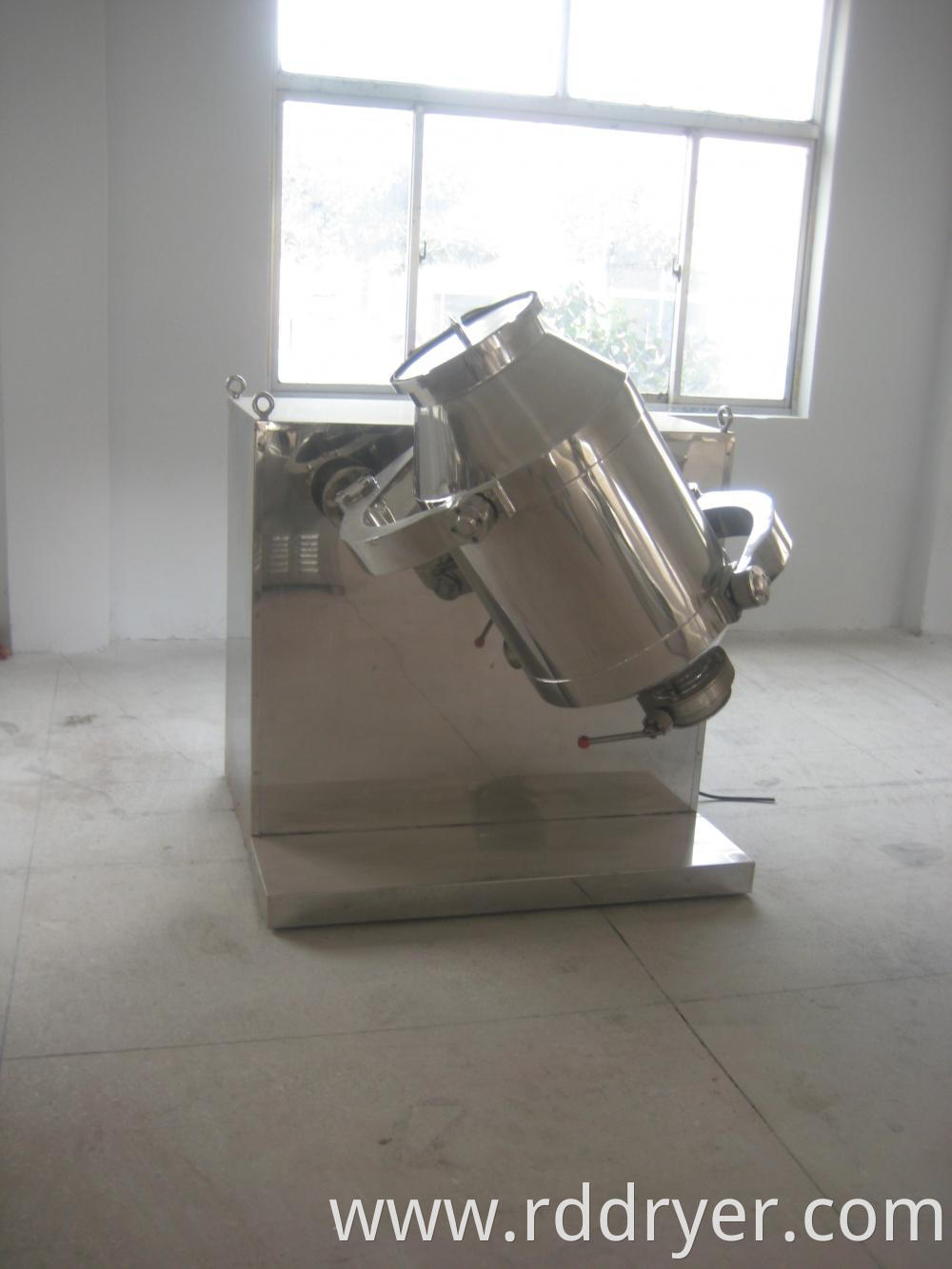 Pharmaceutical Laboratory Replaceable Multi-Dimensional Mixer